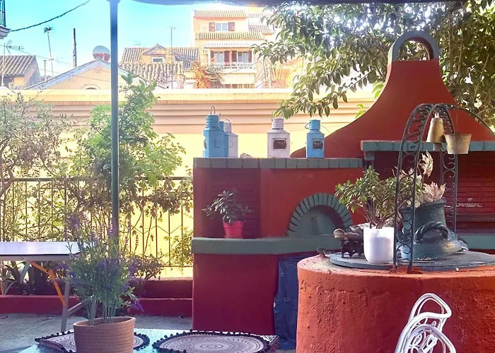 Apartamento Fay's Barbeque Garden House -family Activities Corfu Port *